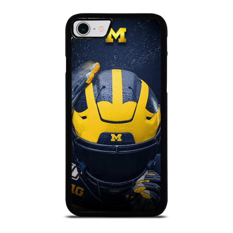 MICHIGAN WOLVERINES HELMET COLLEGE FOOTBALL TEAM iPhone SE 2022 Case Cover MICHIGAN WOLVERINES HELMET COLLEGE FOOTBALL TEAM iPhone SE 2022 Case Cover