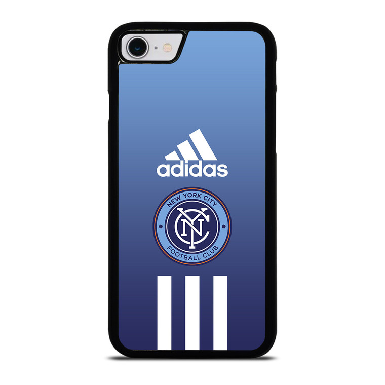 NEW YORK CITY FC ADIDAS STRIPES iPhone SE 2022 Case Cover