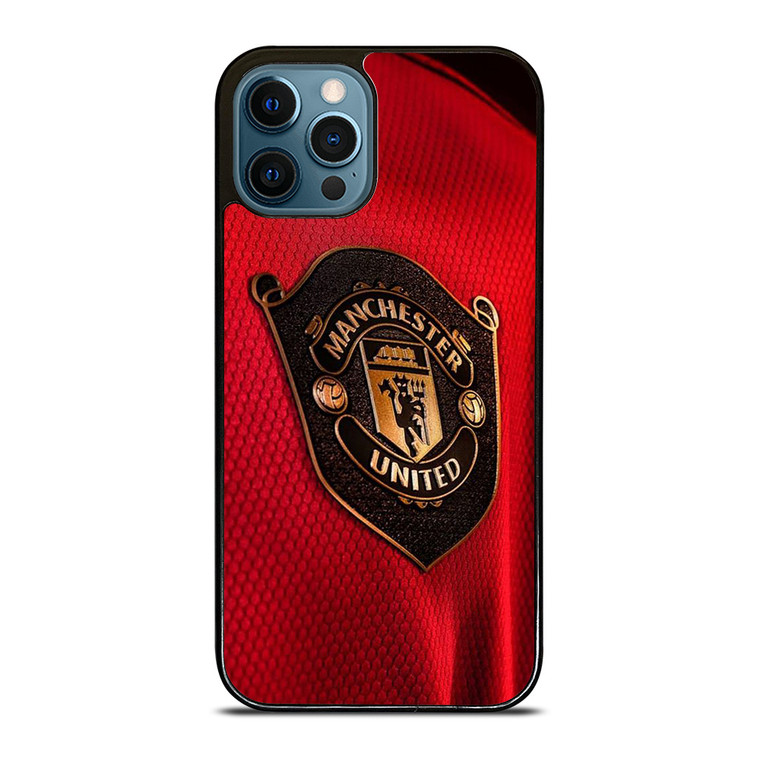 MANCHESTER UNITED NEW LOGO JERSEY iPhone 12 Pro Max Case Cover