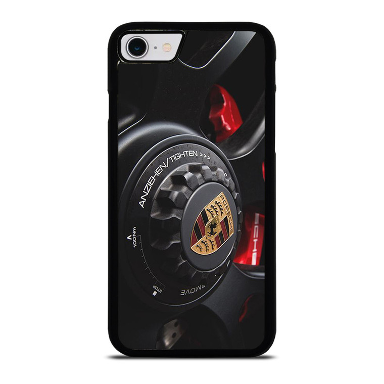 PORSCHE CAR LOGO WHEEL ICON iPhone SE 2022 Case Cover