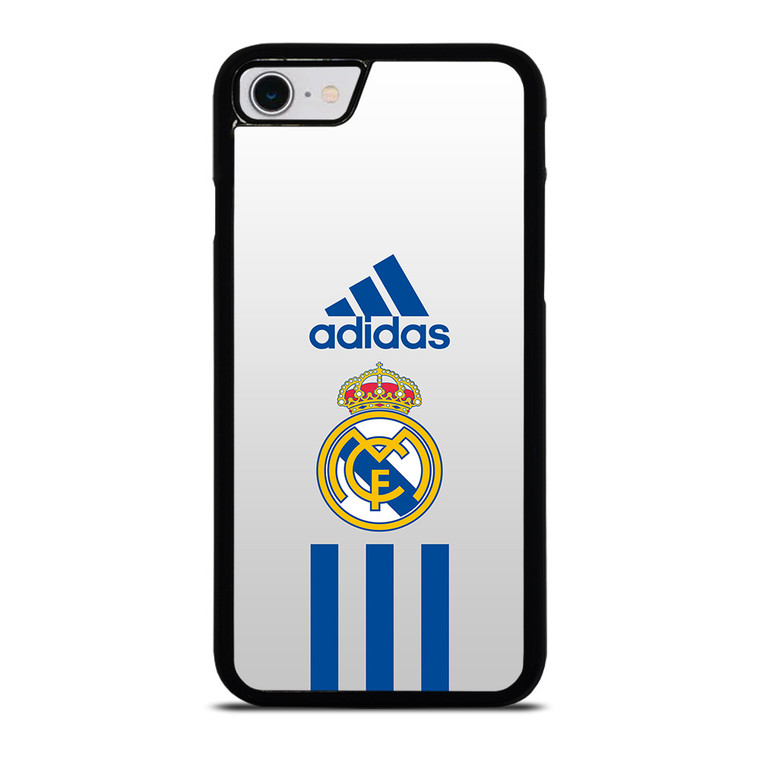 REAL MADRID CF ADIDAS STRIPES iPhone SE 2022 Case Cover