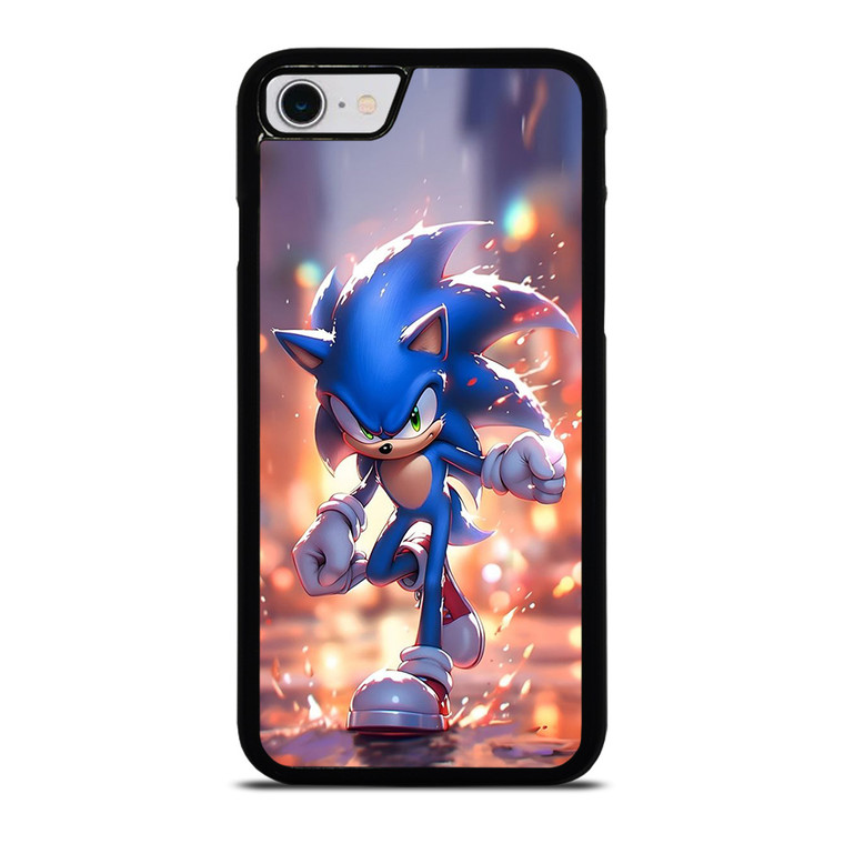 SONIC THE HEDGEHOG ANIMATION RUNNING iPhone SE 2022 Case Cover