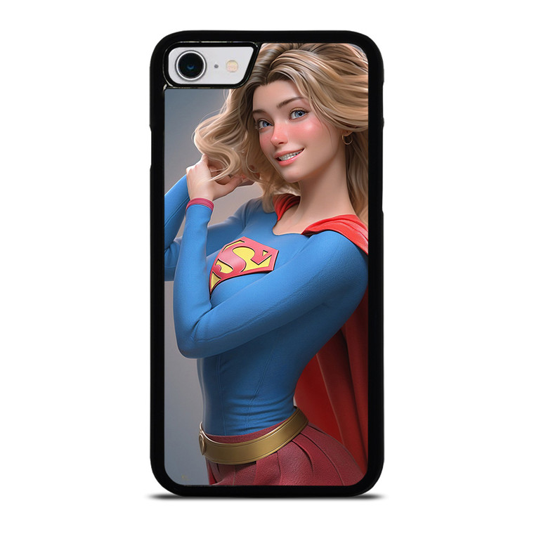 SUPERGIRL BEAUTIFUL DC SUPERHERO iPhone SE 2022 Case Cover SUPERGIRL BEAUTIFUL DC SUPERHERO iPhone SE 2022 Case Cover