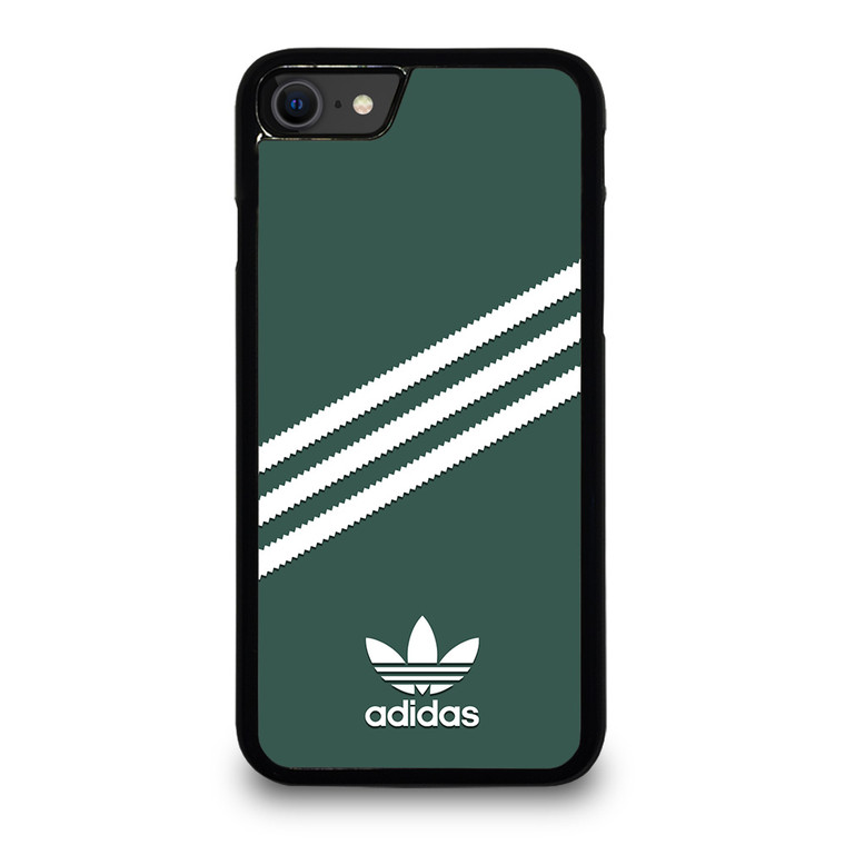 ADIDAS ORIGINALS STRIPES GREEN iPhone SE 2020 Case Cover ADIDAS ORIGINALS STRIPES GREEN iPhone SE 2020 Case Cover