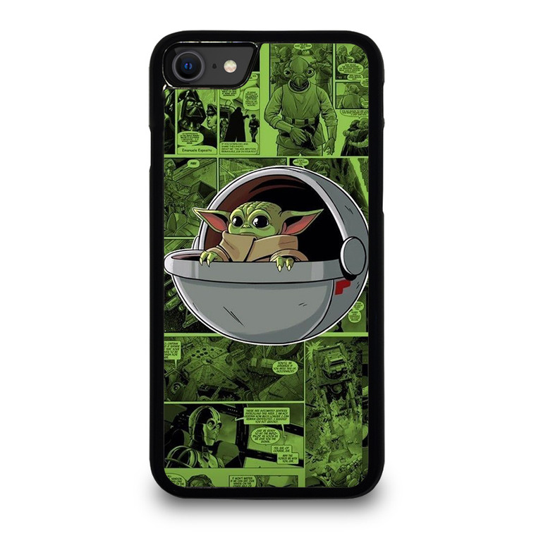 BABY YODA STAR WARS COMICS iPhone SE 2020 Case Cover BABY YODA STAR WARS COMICS iPhone SE 2020 Case Cover