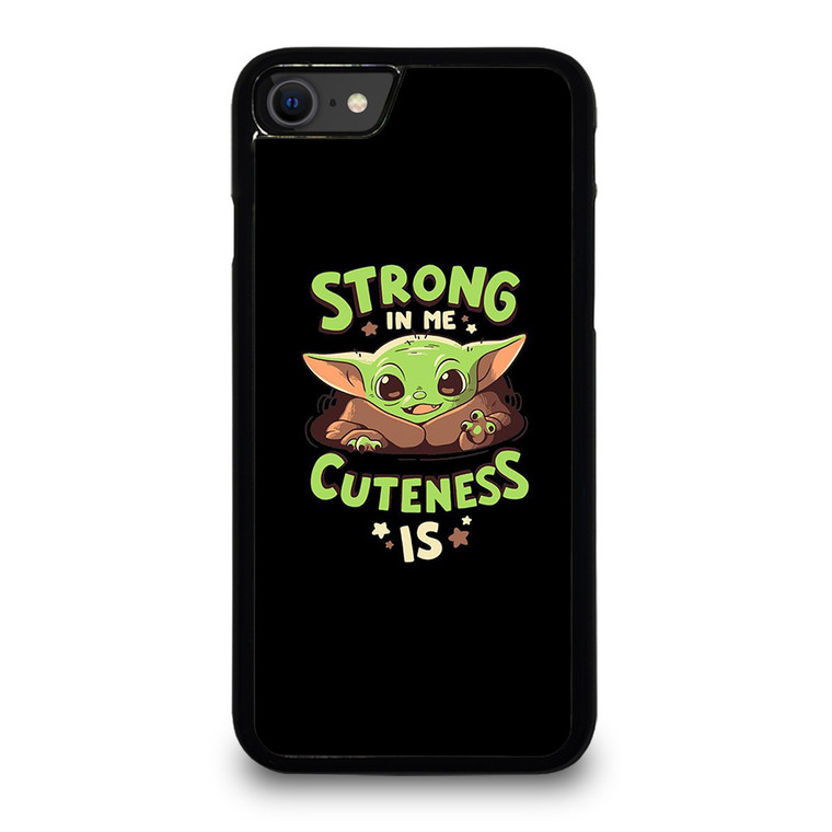BABY YODA STAR WARS STRONG CUTENESS iPhone SE 2020 Case Cover BABY YODA STAR WARS STRONG CUTENESS iPhone SE 2020 Case Cover