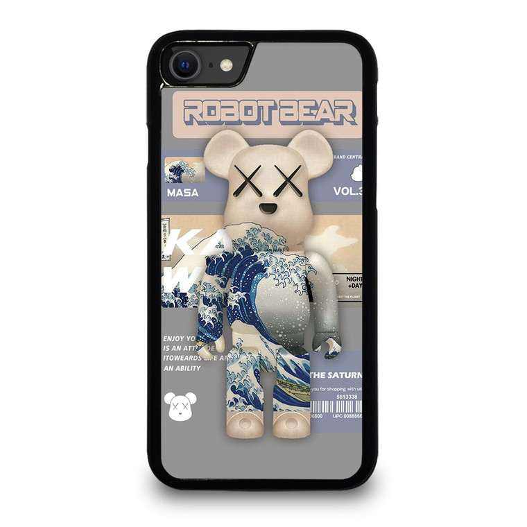 BEARBRICK ROBOT STYLE KAWS iPhone SE 2020 Case Cover