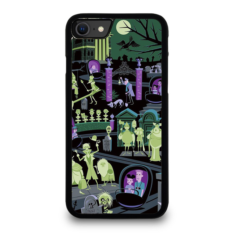 DISNEY THE HAUNTED MANSION CARTOON iPhone SE 2020 Case Cover DISNEY THE HAUNTED MANSION CARTOON iPhone SE 2020 Case Cover