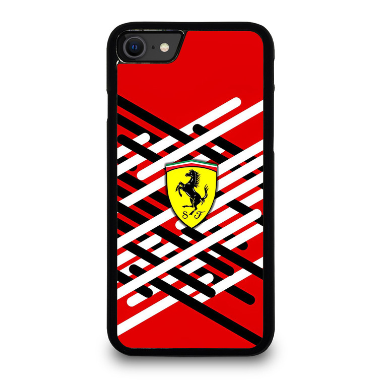FERRARI RED LOGO NEW iPhone SE 2020 Case Cover FERRARI RED LOGO NEW iPhone SE 2020 Case Cover