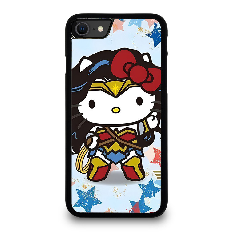 HELLO KITTY WONDER WOMAN KITTY iPhone SE 2020 Case Cover