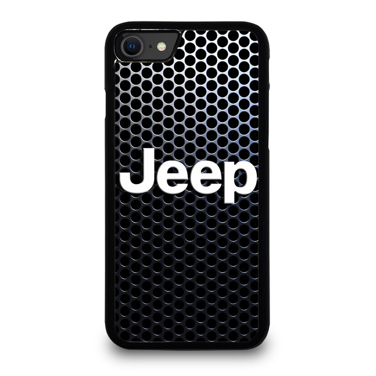 JEEP LOGO METAL ICON iPhone SE 2020 Case Cover