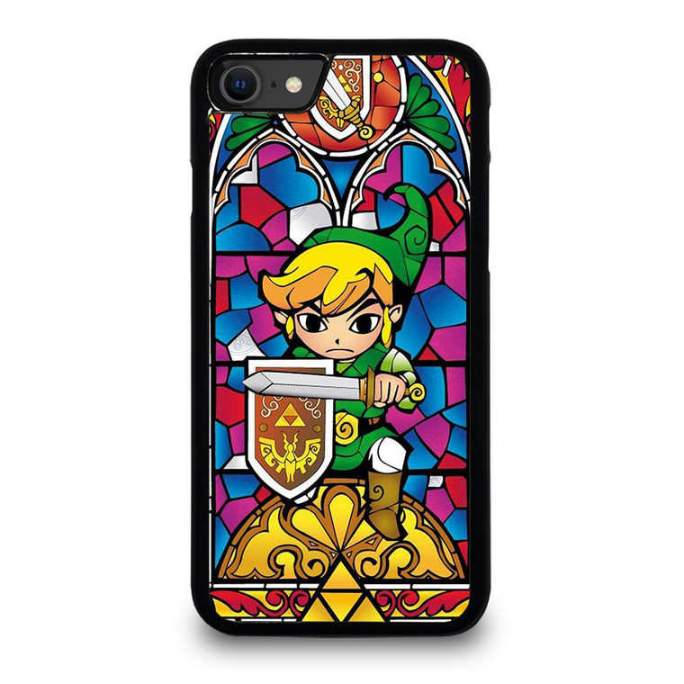 LEGEND OF ZELDA GAMES GLASS ART iPhone SE 2020 Case Cover