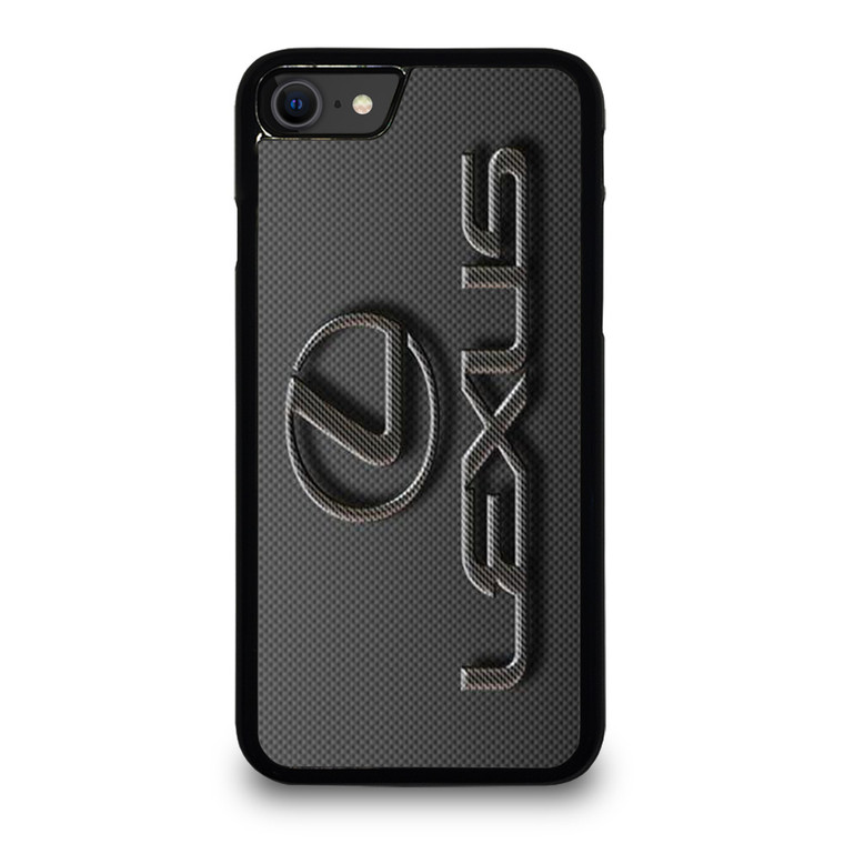 LEXUS CAR LOGO CARBON iPhone SE 2020 Case Cover