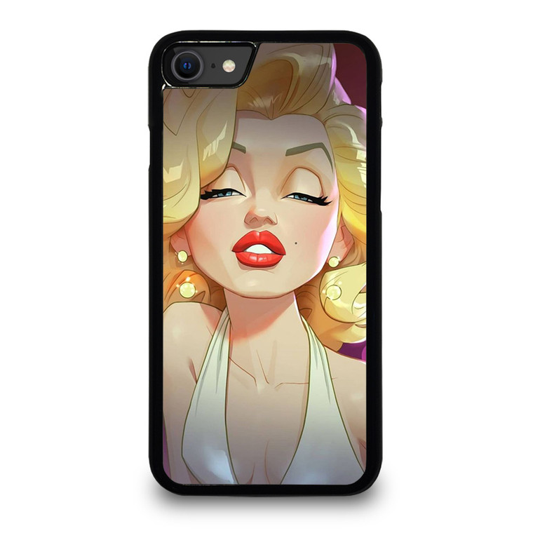 MARILYN MONROE SEXY CARTOON iPhone SE 2020 Case Cover
