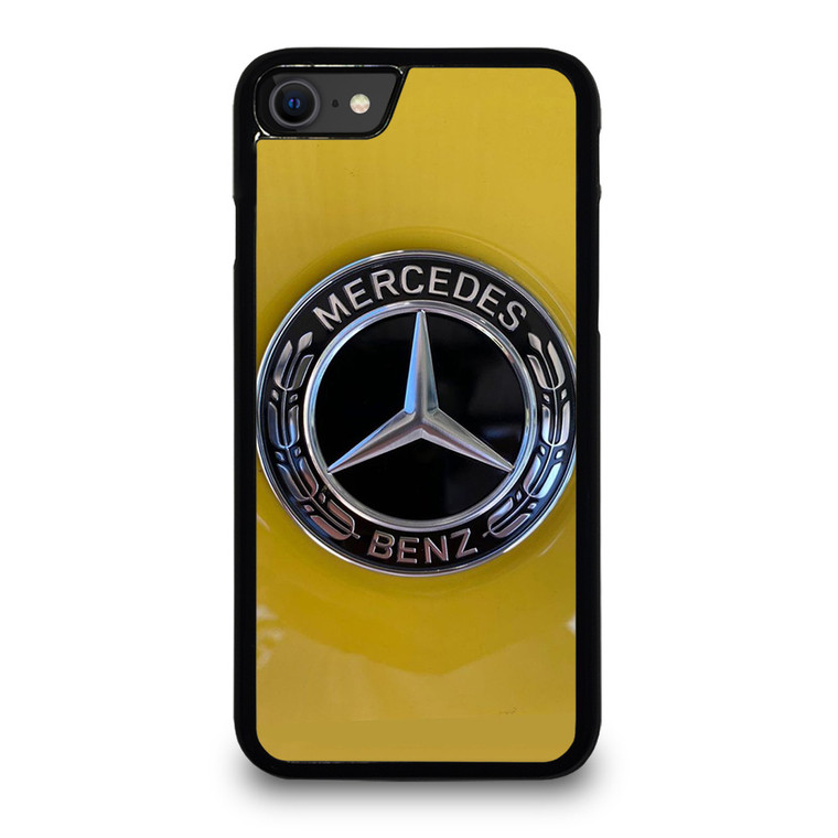 MERCEDES BENZ CAR LOGO YELLOW ICON iPhone SE 2020 Case Cover
