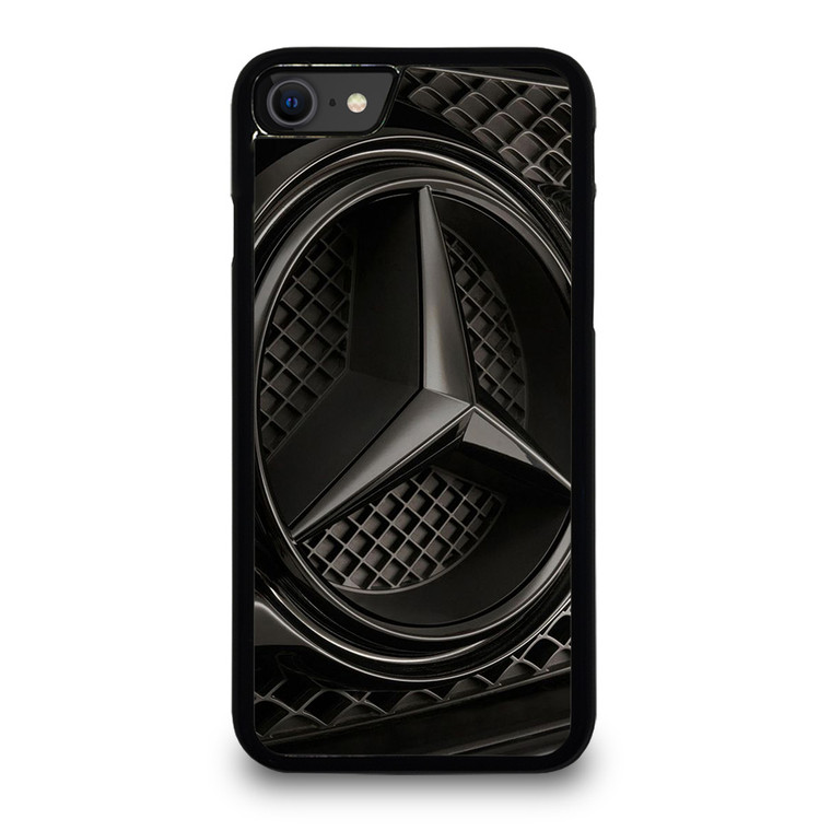 MERCEDES BENZ LOGO BLACK ICON iPhone SE 2020 Case Cover