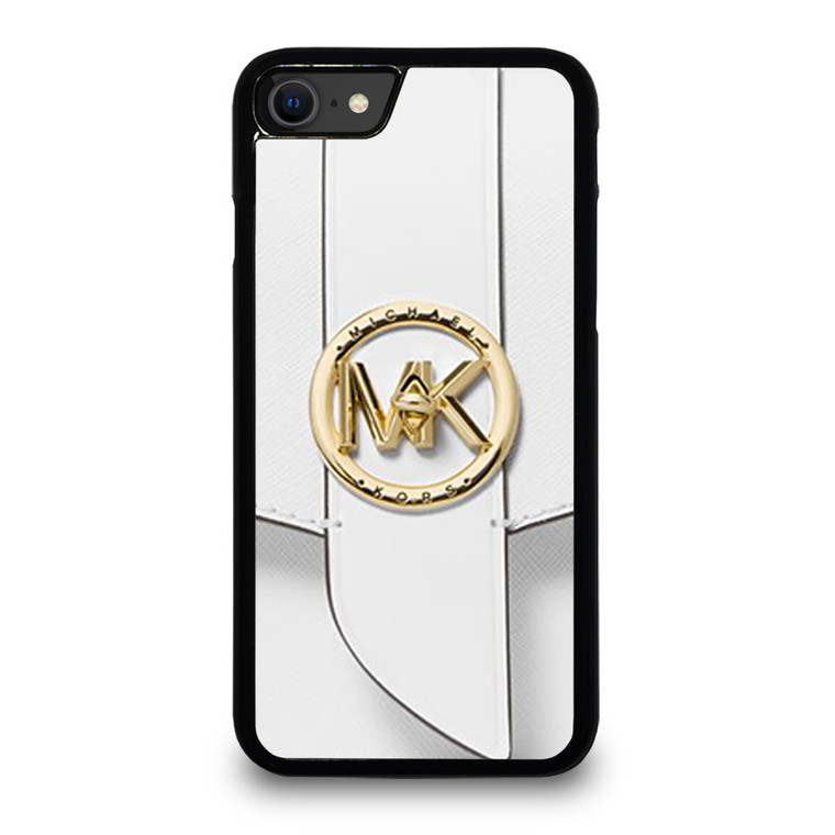MICHAEL KORS LOGO MK WHITE HAND BAG EMBLEM iPhone SE 2020 Case Cover MICHAEL KORS LOGO MK WHITE HAND BAG EMBLEM iPhone SE 2020 Case Cover