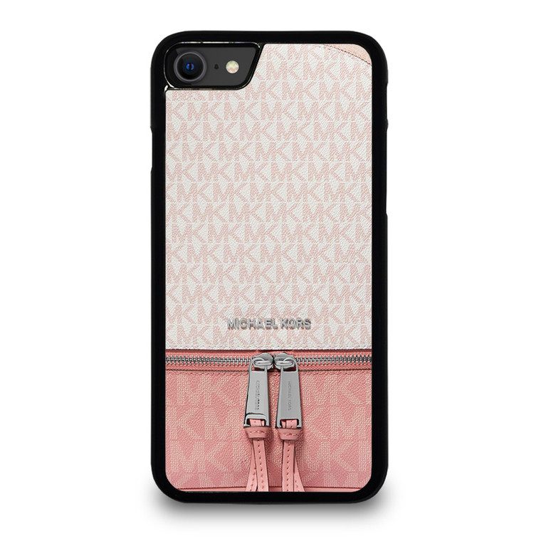 MICHAEL KORS MK LOGO BACKPACK PINK BAG iPhone SE 2020 Case Cover
