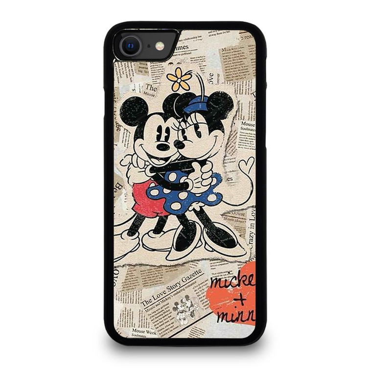 MICKEY MINNIE MOUSE RETRO DISNEY iPhone SE 2020 Case Cover