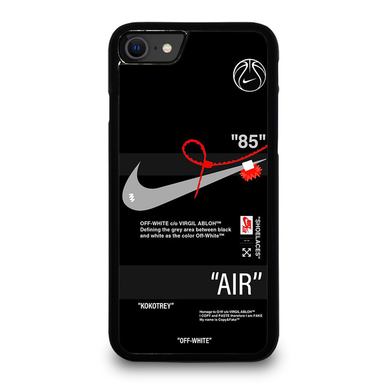 NIKE AIR JORDAN OFF WHITE SHOE LOGO iPhone SE 2020 Case Cover