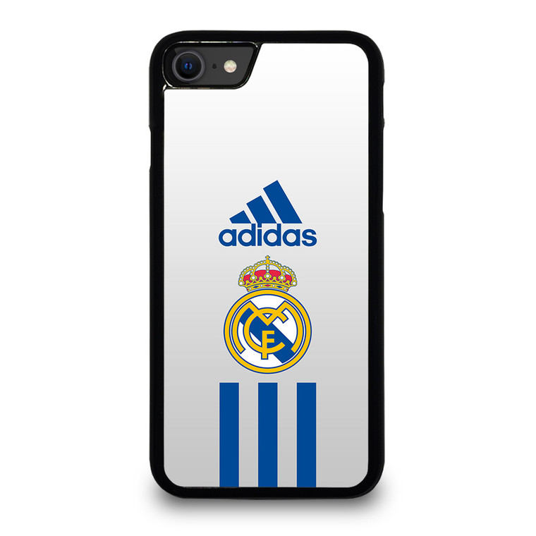 REAL MADRID CF ADIDAS STRIPES iPhone SE 2020 Case Cover