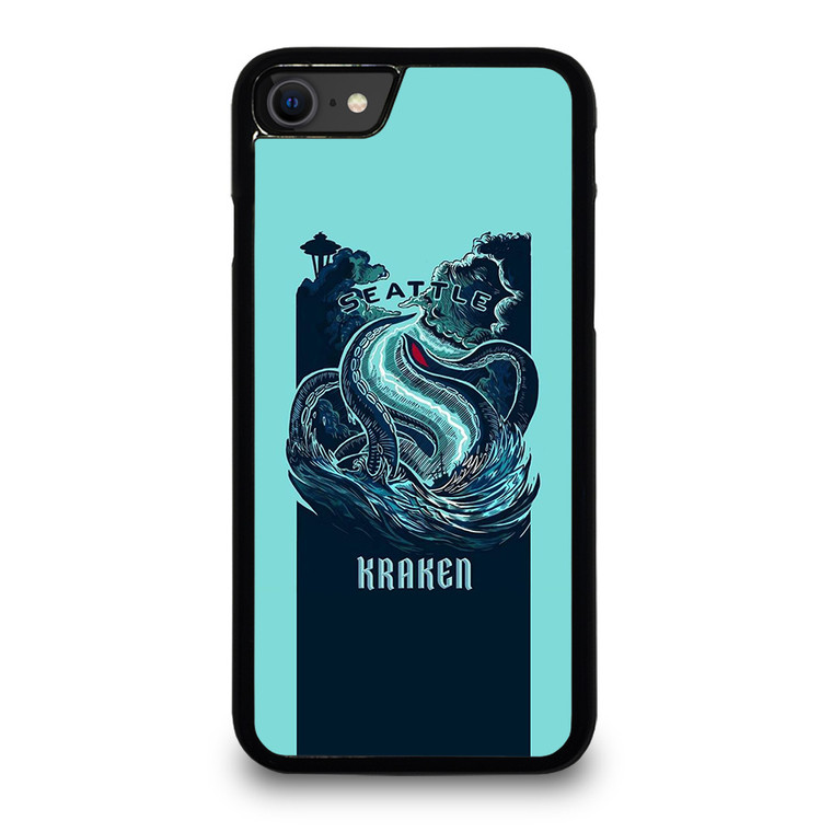 SEATTLE KRAKEN LOGO HOCKEY ICON iPhone SE 2020 Case Cover SEATTLE KRAKEN LOGO HOCKEY ICON iPhone SE 2020 Case Cover
