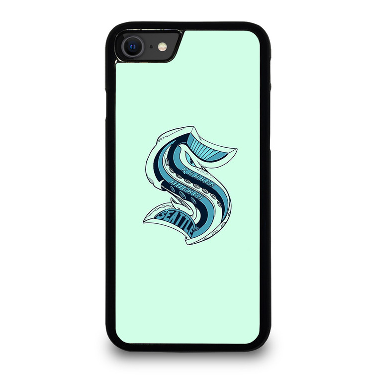 SEATTLE KRAKEN LOGO HOCKEY TEAM iPhone SE 2020 Case Cover