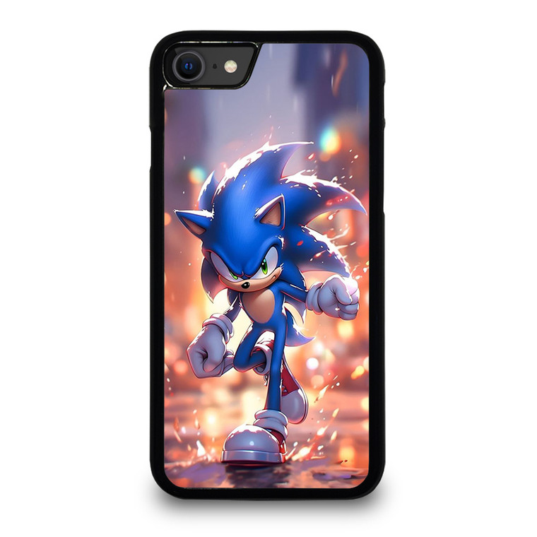 SONIC THE HEDGEHOG ANIMATION RUNNING iPhone SE 2020 Case Cover