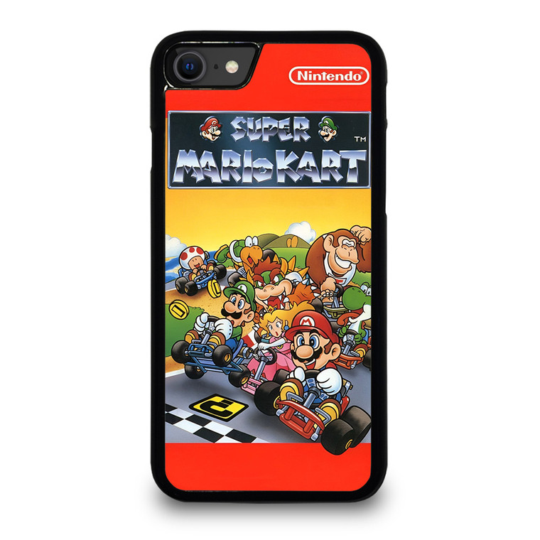 SUPER MARIO KART BROSS GAMES NINTENDO POSTER iPhone SE 2020 Case Cover