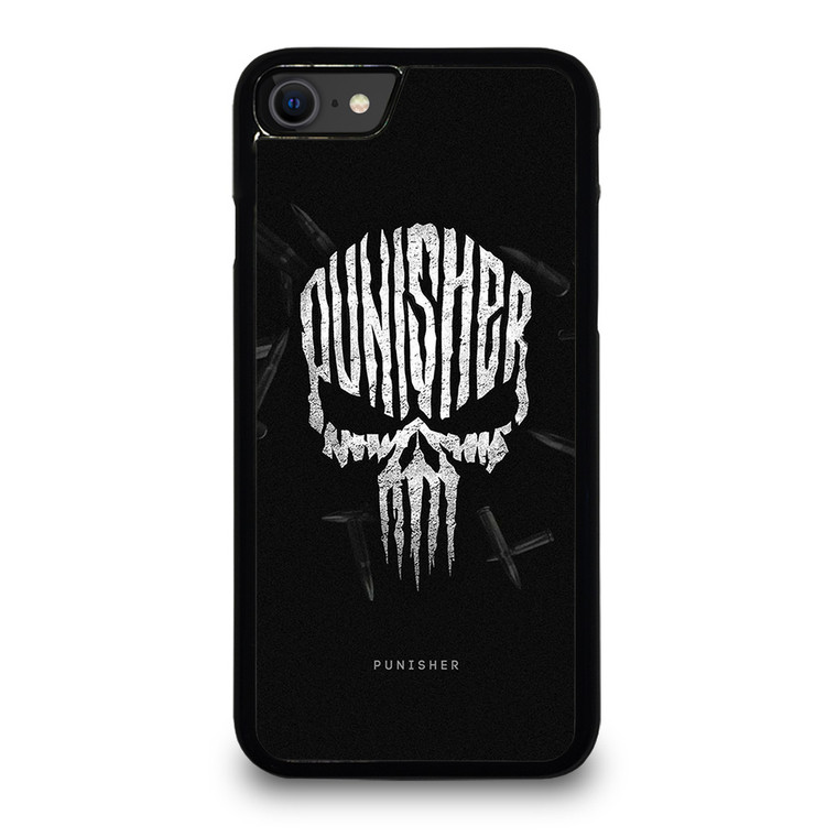 THE PUNISHER SKULL LOGO FRANK CASTLE MARVEL iPhone SE 2020 Case Cover