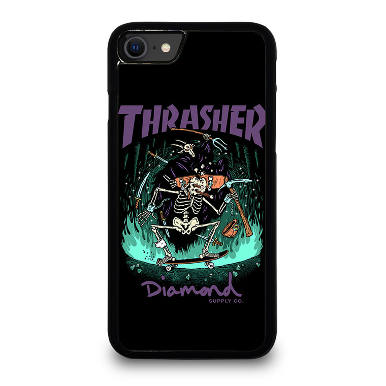 THRASHER DIAMOND SUPPLY CO iPhone SE 2020 Case Cover THRASHER DIAMOND SUPPLY CO iPhone SE 2020 Case Cover