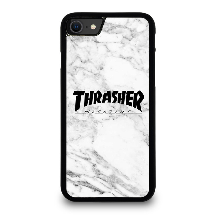 THRASHER SKATEBOARD MAGAZINE LOGO MARBLE iPhone SE 2020 Case Cover