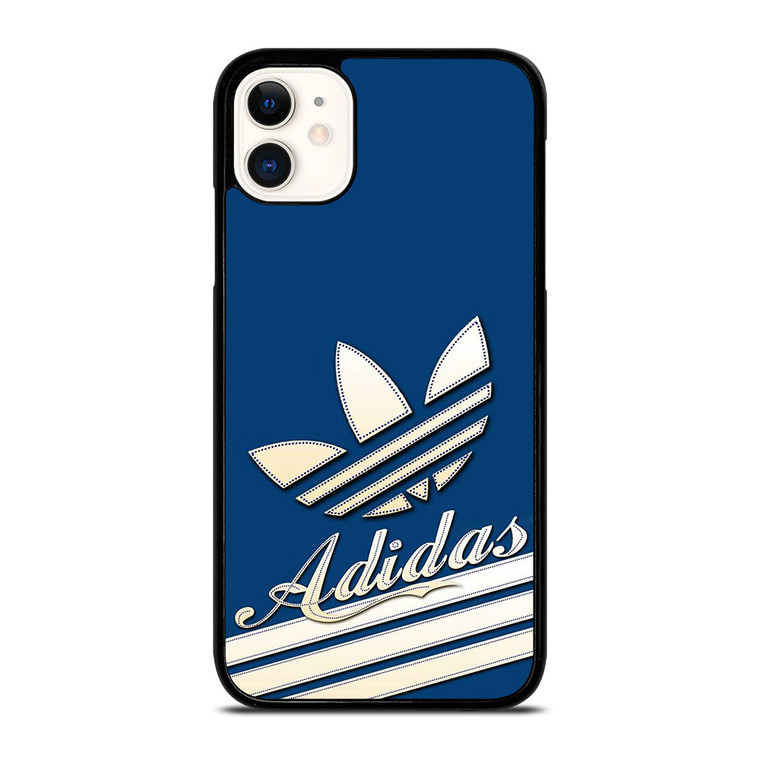 ADIDAS LOGO BLUE RETRO iPhone 11 Case Cover