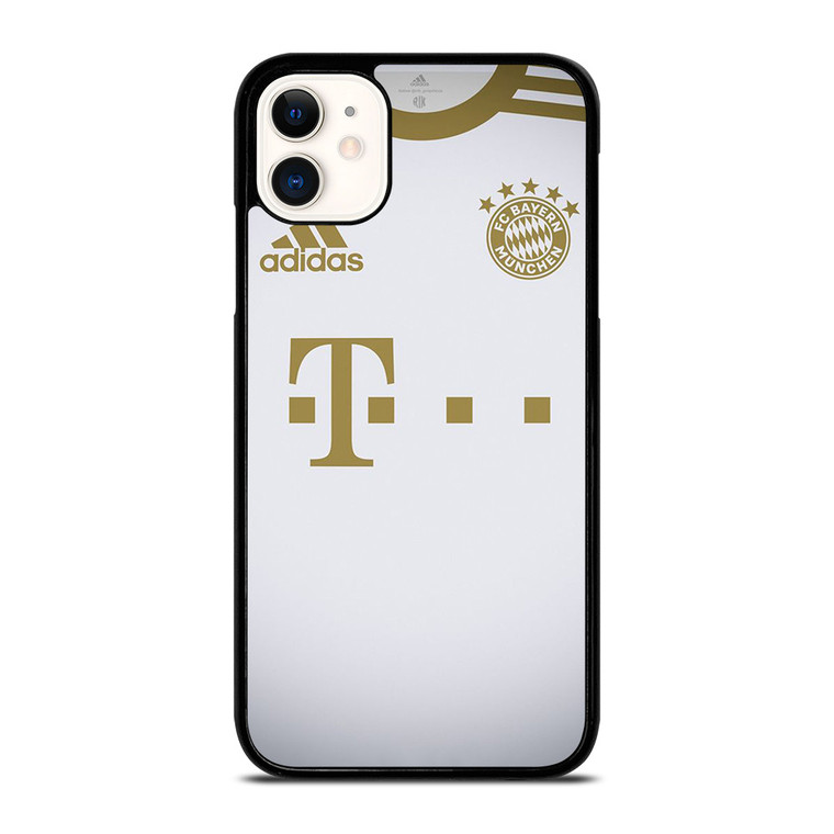 BAYERN MUNCHEN LOGO AWAY JERSEY FOOTBALL iPhone 11 Case Cover BAYERN MUNCHEN LOGO AWAY JERSEY FOOTBALL iPhone 11 Case Cover