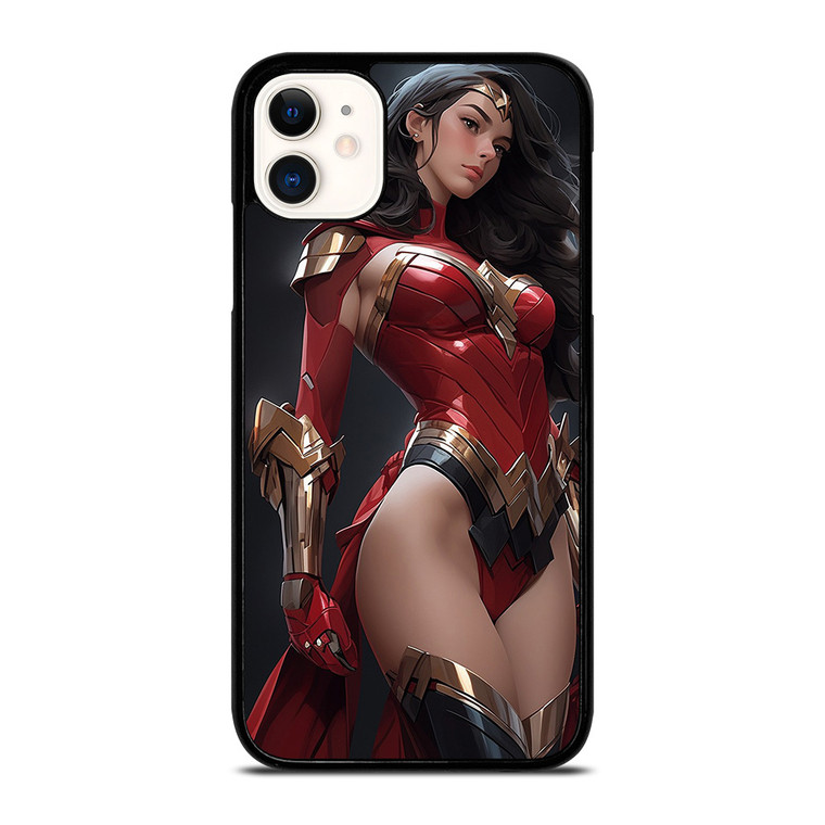 BEAUTIFUL SUPERHERO WONDER WOMAN DC COMIC iPhone 11 Case Cover