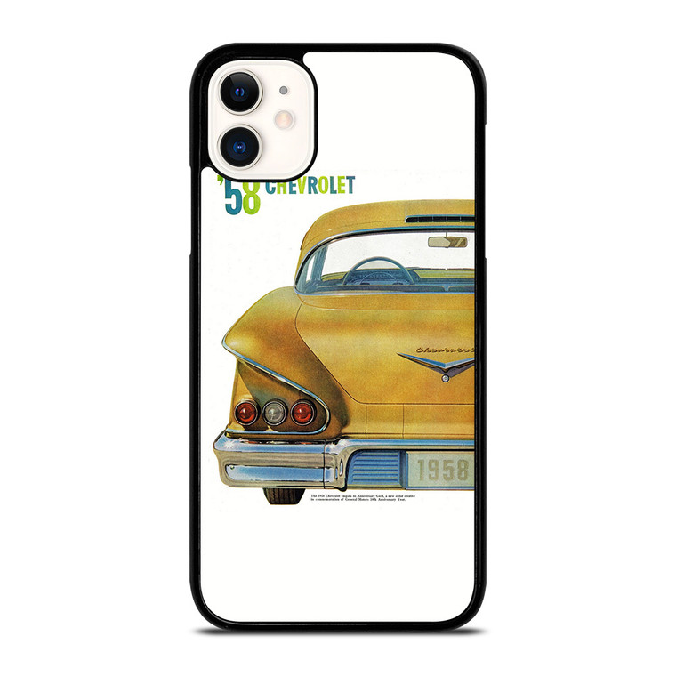 CHEVY CHEVROLET RETRO POSTER iPhone 11 Case Cover