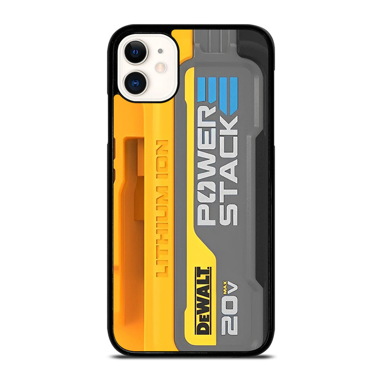DEWALT LOGO LITHIUM ION BATTERY 20 V ICON iPhone 11 Case Cover