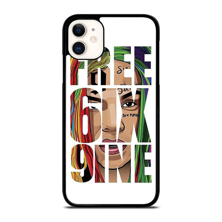 FREE 6IX9INE 69 SIXNINE CARTOON RAPPER iPhone 11 Case Cover