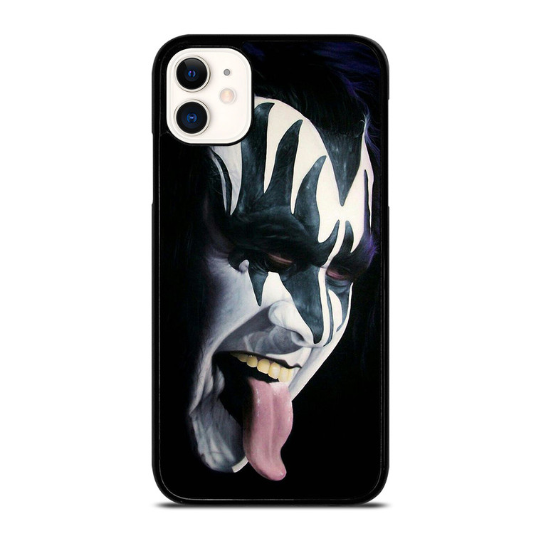 GENE SIMMONS FACE KISS BAND iPhone 11 Case Cover
