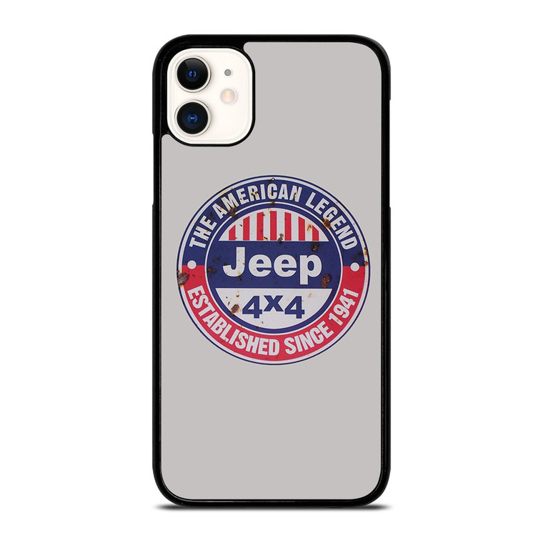 JEEP THE AMERICAN LEGEND 1941 iPhone 11 Case Cover