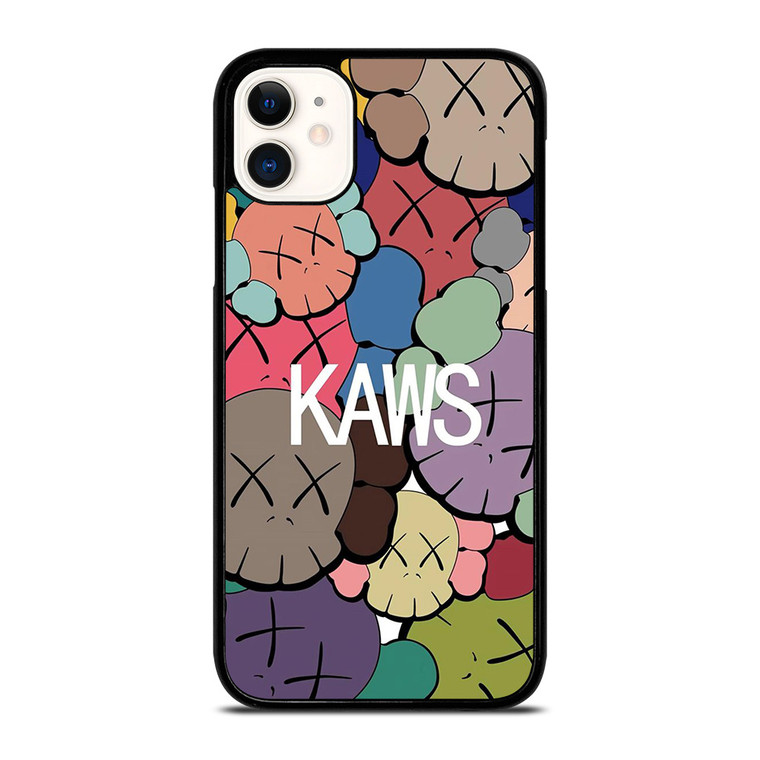 KAWS ICON FASHION FACES iPhone 11 Case Cover