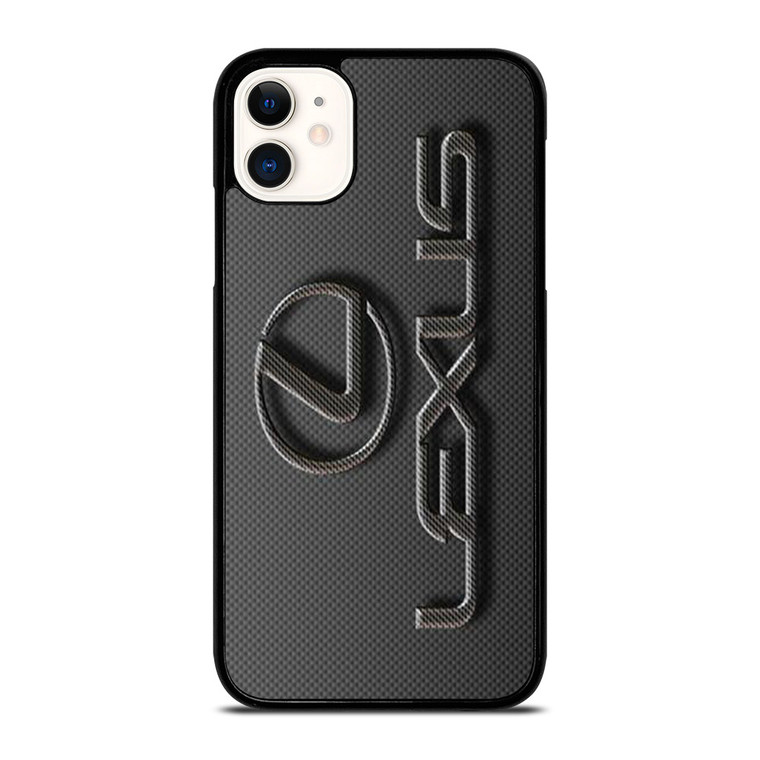LEXUS CAR LOGO CARBON iPhone 11 Case Cover