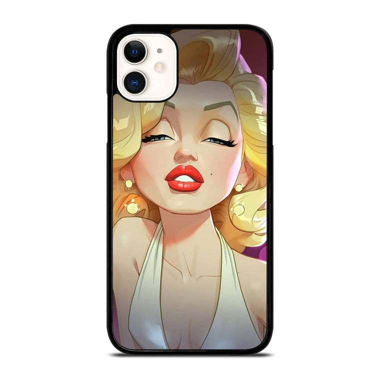 MARILYN MONROE SEXY CARTOON iPhone 11 Case Cover