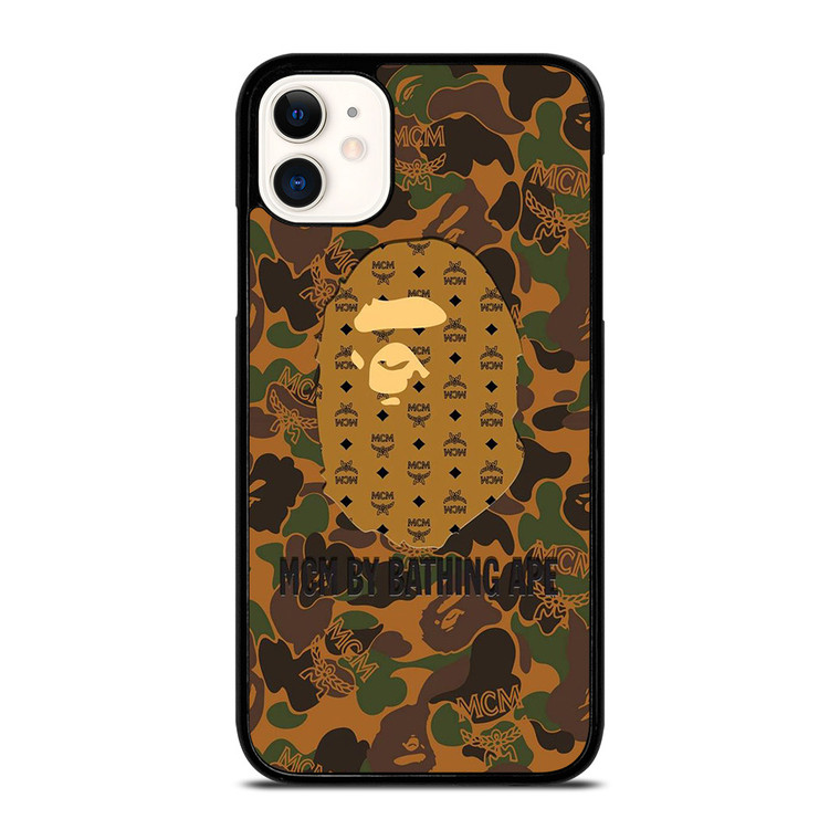 MCM BY BATHING APE CAMO iPhone 11 Case Cover