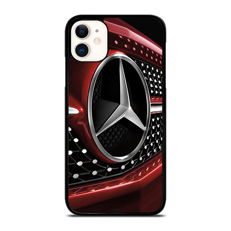 MERCEDES BENZ LOGO RED ICON iPhone 11 Case Cover