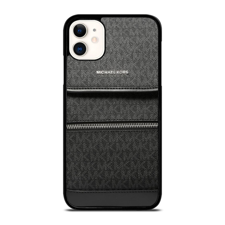 MICHAEL KORS MK LOGO BACKPACK BLACK BAG iPhone 11 Case Cover