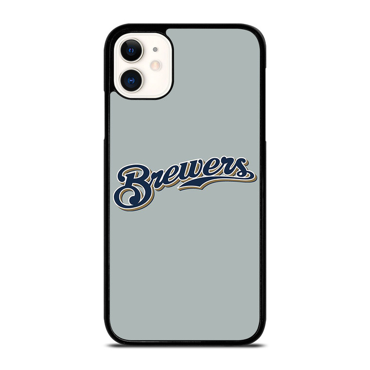 MILWAUKEE BREWERS LOGO BASEBALL TEAM iPhone 11 Case Cover