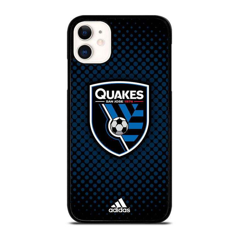 SAN JOSE EARTHQUAKES SOCCER MLS ADIDAS iPhone 11 Case Cover