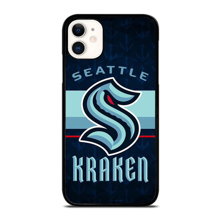 SEATTLE KRAKEN LOGO HOCKEY TEAM ICON iPhone 11 Case Cover