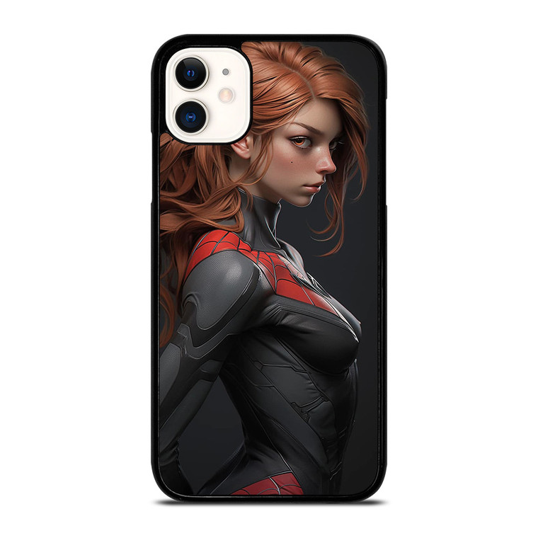 SEXY CARTOON SPIDER GIRL MARVEL COMICS iPhone 11 Case Cover